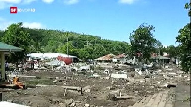 Erdbeben in Indonesien und Tsunami in Samoa