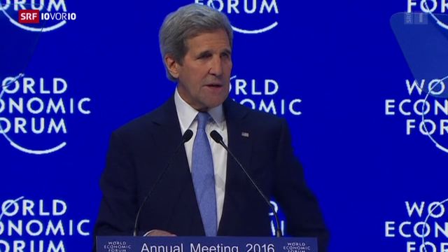 John Kerry am WEF