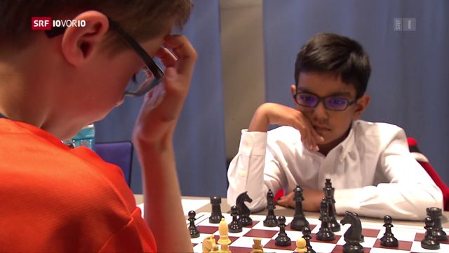 Schach Schweizermeisterschaft \/ 7-jähriges Schach-Talent