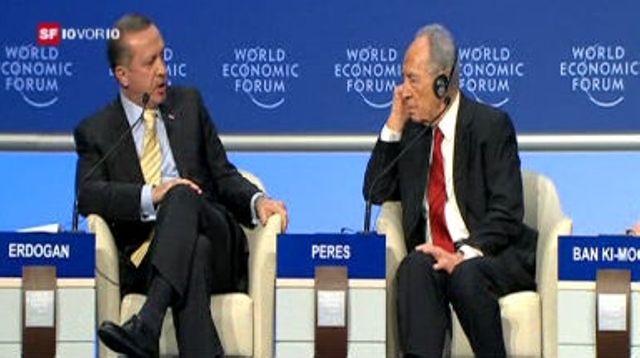 WEF-Eklat zwischen Peres und Erdogan