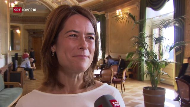 Ein Jahr Parteipräsidentin: Petra Gössi