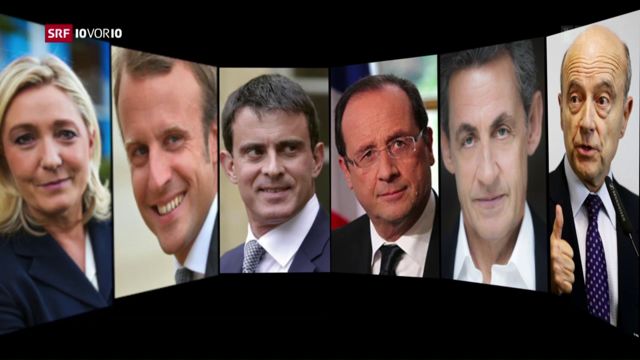Präsidentschaftskandidaten Frankreich