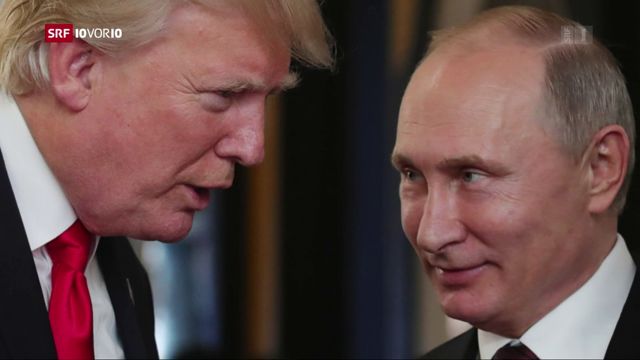 Reaktionen auf Treffen Trump mit Putin