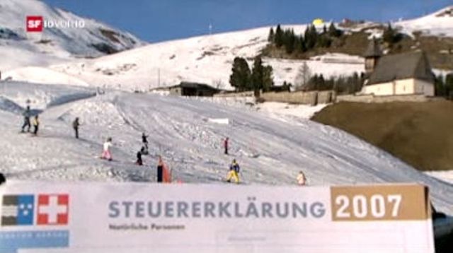 Gratisferien vom Finanzamt - Eine Aargauer Gemeinde belohnt pünktliche Steuerzahler mit Ski-Urlaub