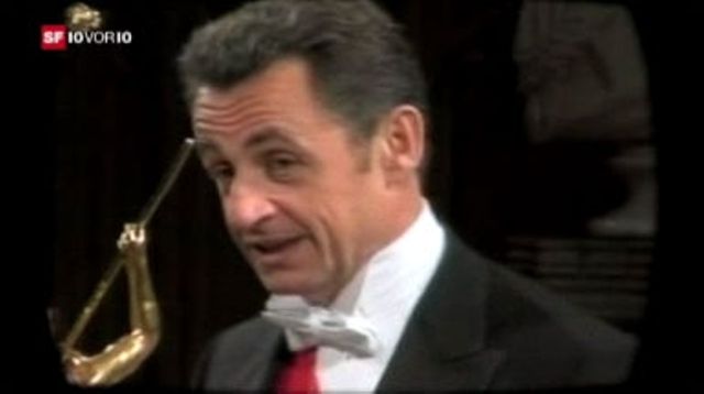 Sarkozy inszeniert sich selbst