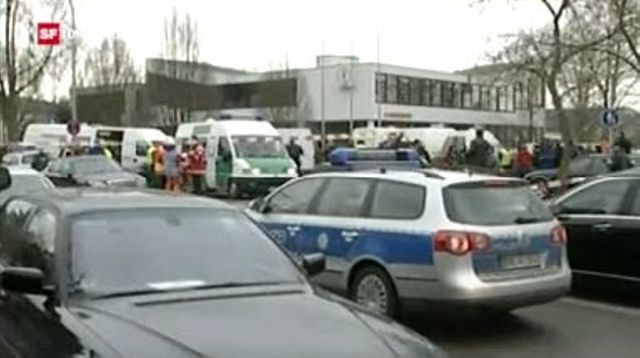 15 Tote bei Amoklauf an Schule in Winnenden