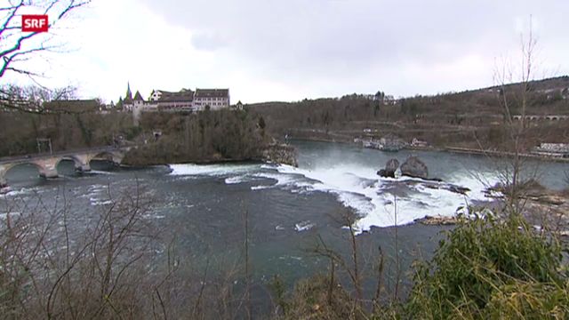 Geplantes Kraftwerk am Rheinfall