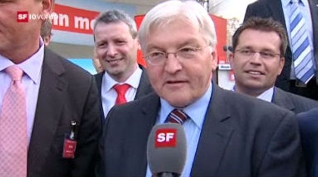 Wahlkampf mit Frank-Walter Steinmeier