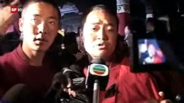 Vorgegaukelte Normalität in Tibet