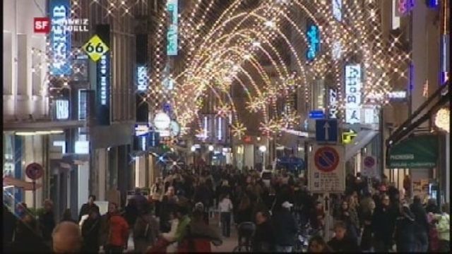 Serie Weihnachtsbeleuchtung: Basel
