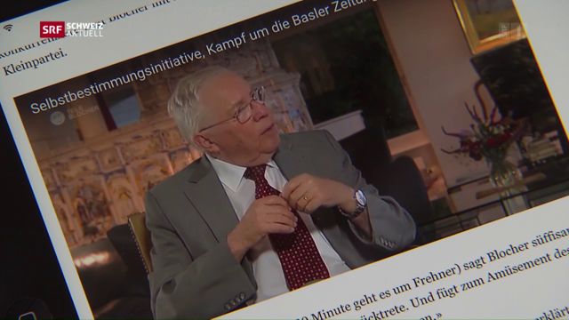 Rücktrittsforderung an Basler SVP-Kantonalpräsidenten Frehner