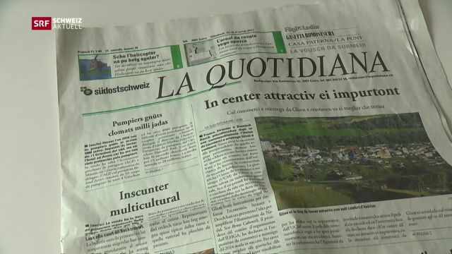 Somedia plant Verkauf der Zeitung \"La Quotidiana\"
