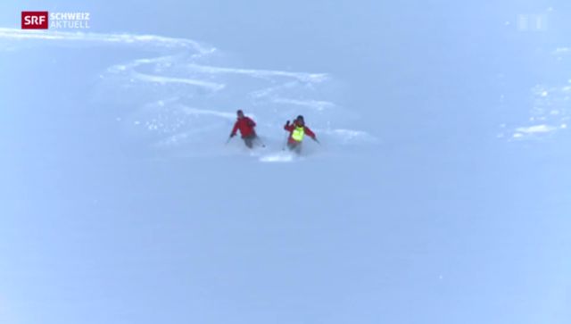 Skitouren für Blinde