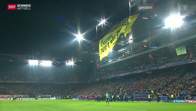 Fussball int Champions League Vorrunde Basel - Schalke