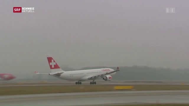 Umstrittener Südstart am Flughafen Zürich