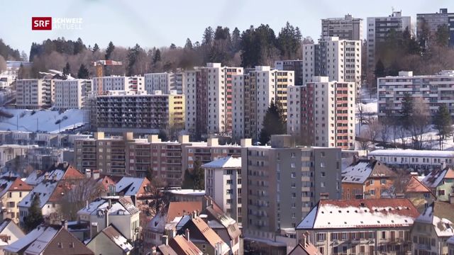 Bevölkerungsschwund in La Chaux-de-Fonds