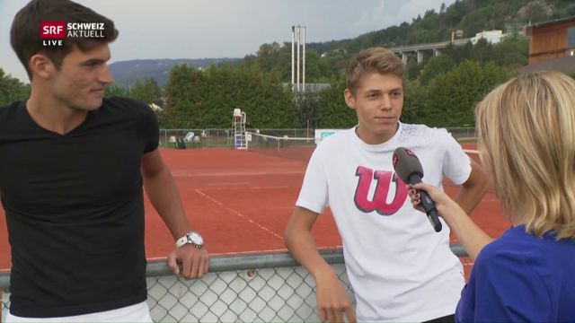 Wawrinka gibt Schweizer Tennis-Nachwuchs neuen Auftrieb