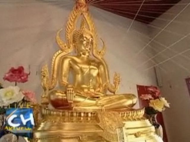 Einweihung buddhistischer Tempel