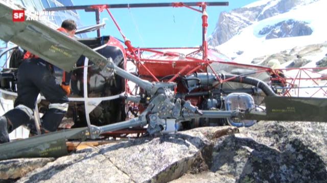 Helikopter-Absturz bei Monte Rosa-Hütte geklärt