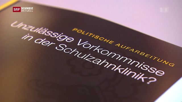 Schaffhauser Schulzahnklinik: PUK kritisiert Regierungsrat Amsler