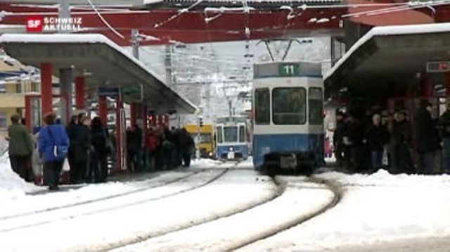 Heftige Schneefälle im Kanton Bern