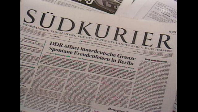 Reaktion Kreuzlingen und Konstanz zu Öffnung DDR-Grenze