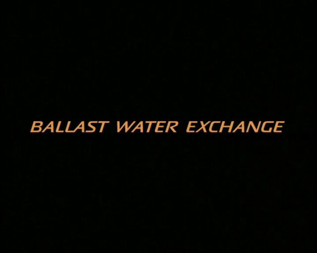 Envisat 2002 - Ready for Launch (Environmental Satellite): Ballast Water Exchance