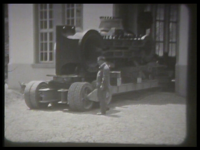 Transport eines Turbinengehäuses durch Welti-Furrer (Werbefilm)