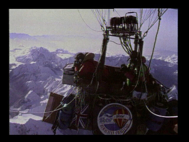 Ballonfahrt über den Mount Everest