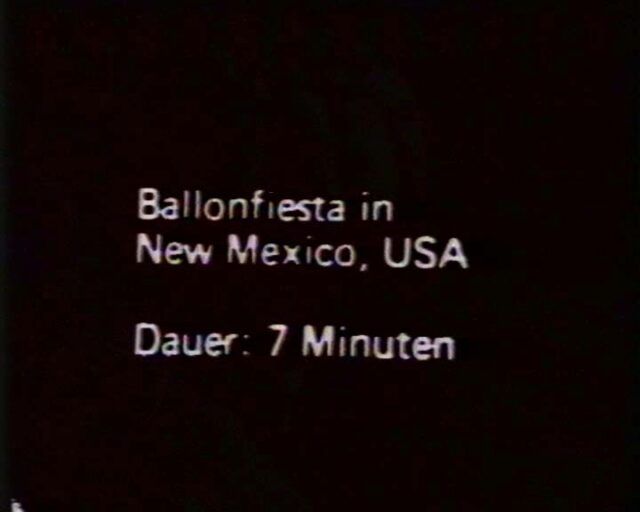 Ballonfiesta in New Mexico, USA (Geschichte der Luftfahrt, Leichter als Luft)