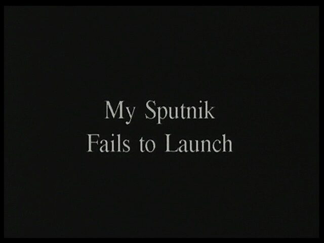 Darbietung My Sputnik Fails to Launch von Gerald Smith, anlässlich der migma Performancetage im Verkehrshaus