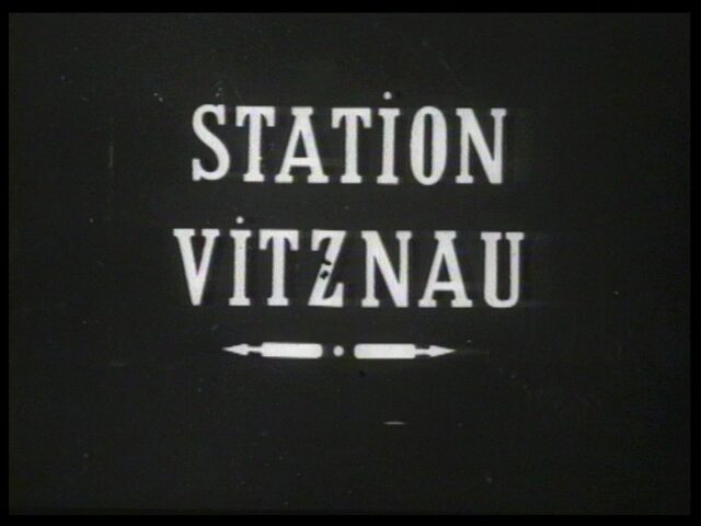Station Vitznau, der VRB Vitznau-Rigi-Bahn