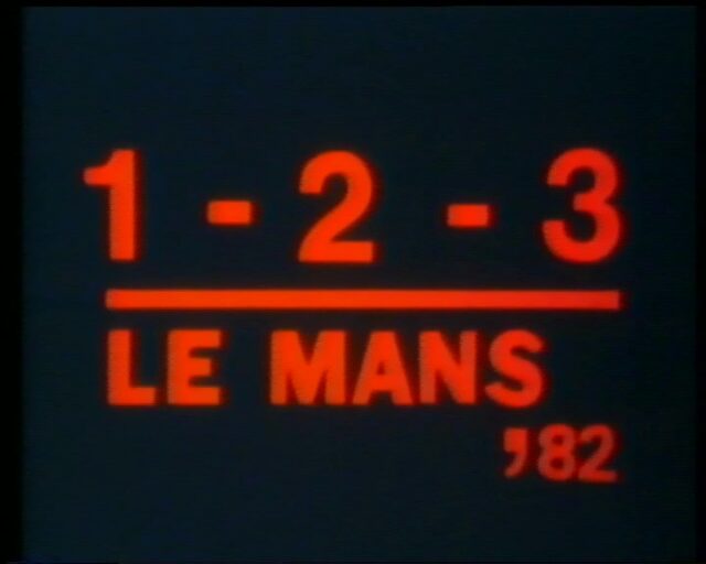 1-2-3 Le Mans. Erfolg des Rothmans Porsche Team am 24-Stunden-Rennen von Le Mans