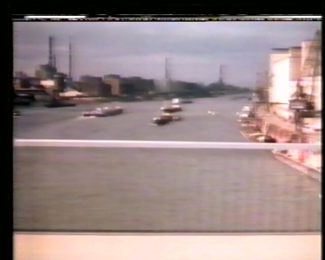 Filmmaterial zu Häfen und Gütertransport auf Flüssen und dem Meer. Zusammengestellt durch das Verkehrshaus