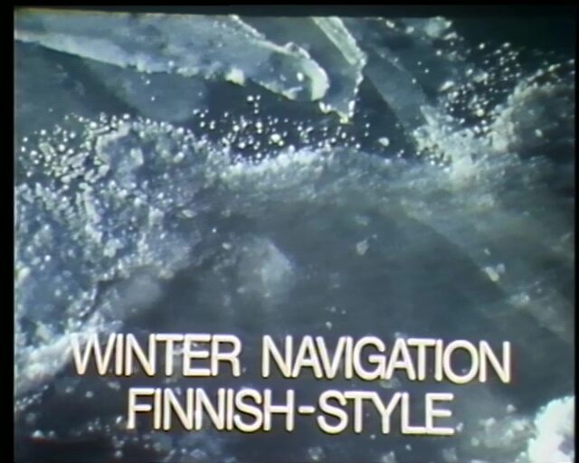 Winter Navigation. Finnish-Style. Film über finnische Eisbrecher, der Wärtsilä Corporation