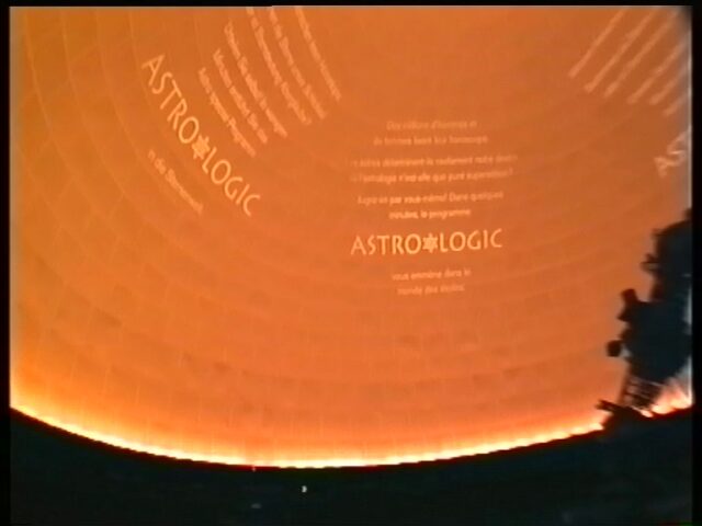 Astro Logic. Vorführung im Planetarium des Verkehrshaus