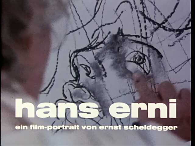 Hans Erni. Ein Filmporträt von Ernst Scheidegger. Deutsche Version