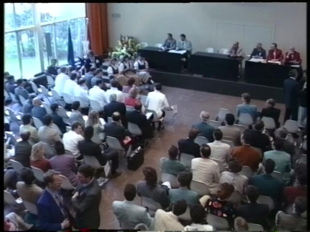 48. Küchencheftagung 1993, des SKV Schweizer Kochverband, im Konferenzsaal des Verkehrshauses
