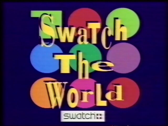 Swatch the World. Standbild mit Musik