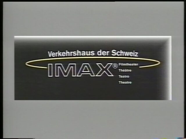 Filmlogo des IMAX Filmtheaters im Verkehrshaus