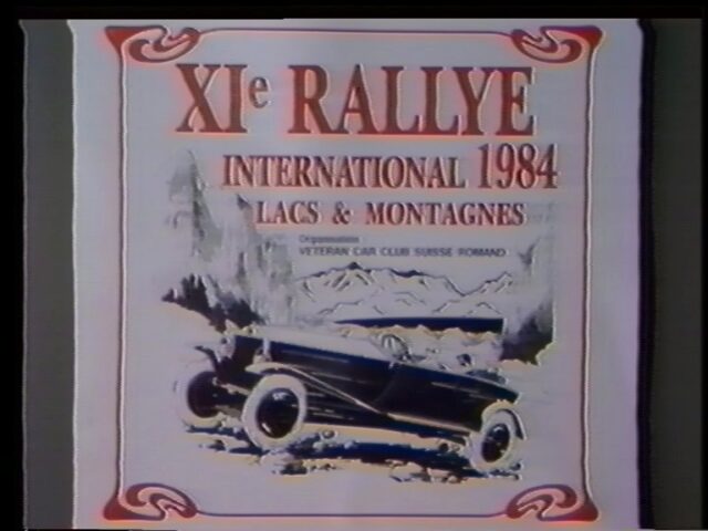 11. Rallye International. Lac und Montagnes. Vom Veteran Car Club Suisse Romand. Zwischenhalt im Verkehrshaus der Schweiz