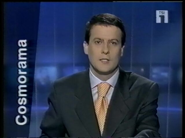 Ausschnitt aus der Tagesschau, des TSI Televisione della Svizzera Italiana, zur Neueröffnung des Cosmoramas