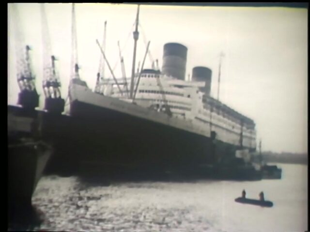 Mit dem Passagierschiff RMS Queen Elizabeth, der Cunard White Star Line über den Atlantik nach New York, Teil 1 (Histoire Vécue)