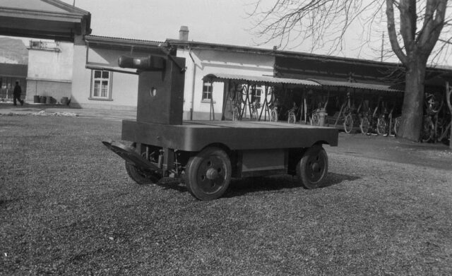 Elektrokarren (Perronwagen) von Oehler