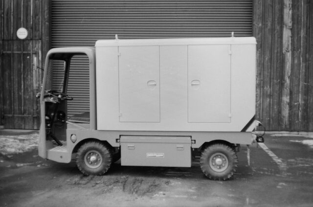Elektro-Sitzwagen Typ EPS 1551, hergestellt von Oehler für Heil- und Pflegeanstalt Rheinau