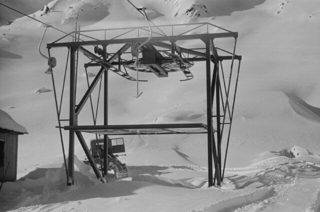 Skilift Blattenhorn Arosa, hergestellt von Oehler