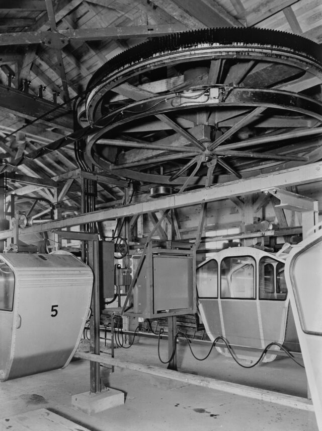 Gondelbahn Cry-d'Er-Bellalui (Crans), gebaut von Oehler