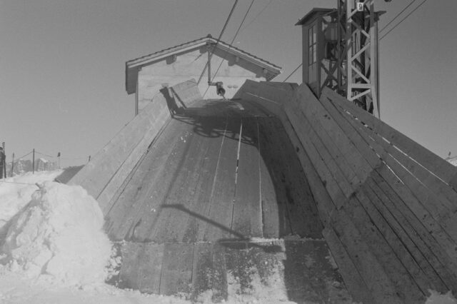 Skilift Clavadeleralp-Jakobshorn, gebaut von Oehler, Davos