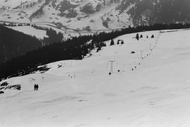 Skilift Clavadeleralp-Jakobshorn, gebaut von Oehler, Davos