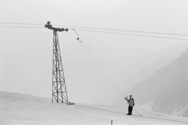 Skilift Carjöl, gebaut von Oehler
